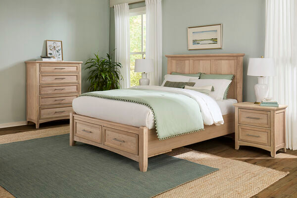 Vaughan-Bassett Jamestown Bleached Oak 5-Drawer Chest