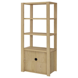 Coaster Laurelton 3-Piece Entertainment Center Tv Stand Light Oak