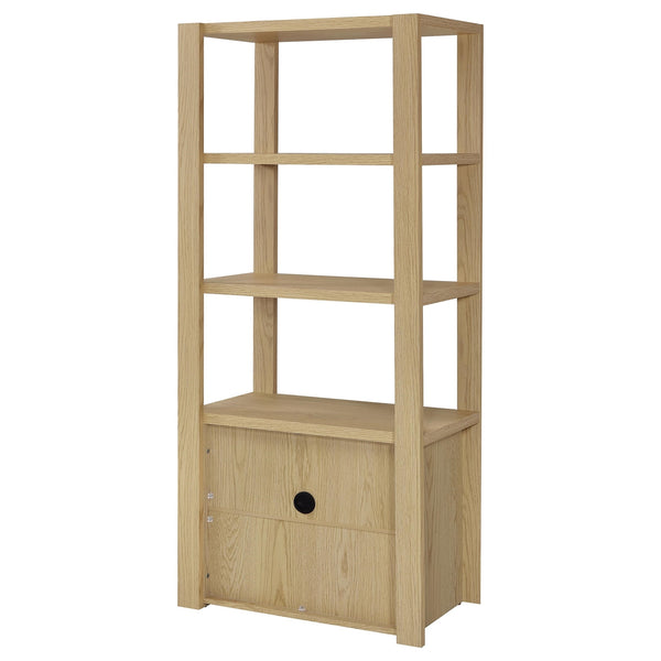 Coaster Laurelton 3-Piece Entertainment Center Tv Stand Light Oak