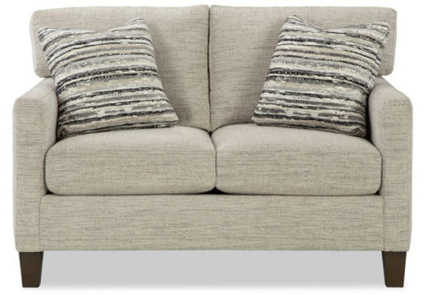 Craftmaster Graystone Upholstered Fabric Modern Loveseat
