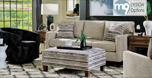 Craftmaster Graystone Upholstered Fabric Modern Sofa