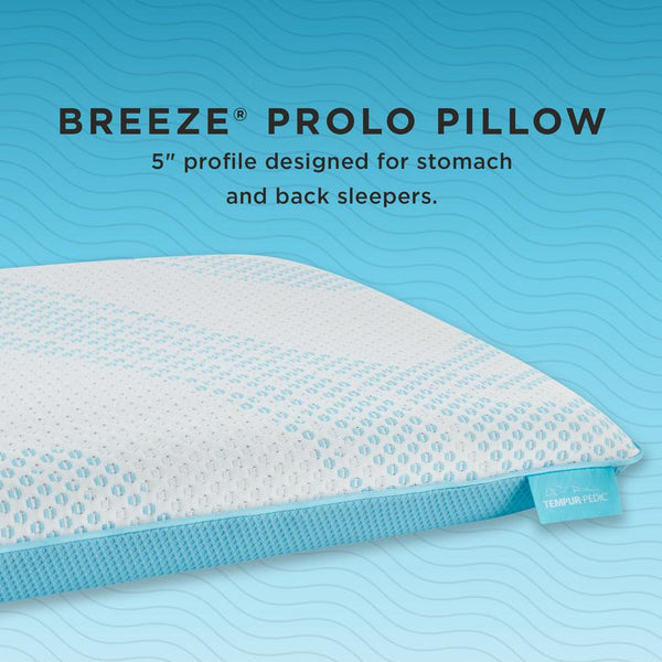 Tempur-Pedic TEMPUR-Breezepro Lo 2.0 Queen Pillow