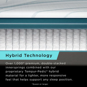 Tempur-Pedic TEMPUR-Adapt Twin XL Medium Hybrid Mattress