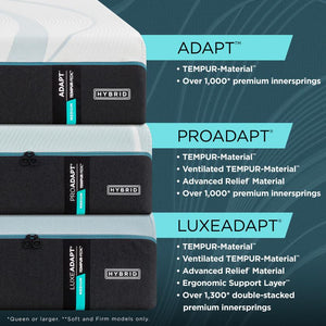 Tempur-Pedic Tempur-Luxeadapt King Medium Hybrid Mattress