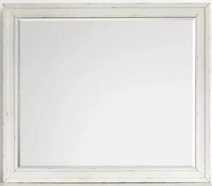 Magnussen Leila White Landscape Mirror