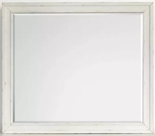 Magnussen Leila White Landscape Mirror