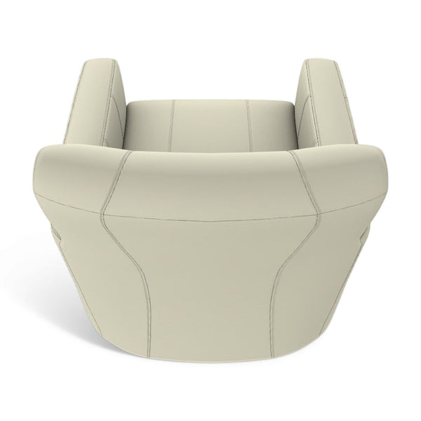 Best Home Furnishings Caroly Leather Swivel Glider Chair Sea Salt