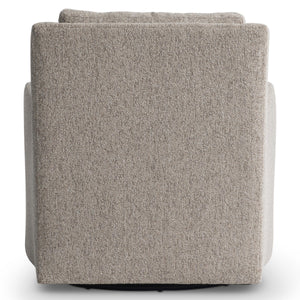 Bernhardt Ventura Beige Fabric Swivel Chair