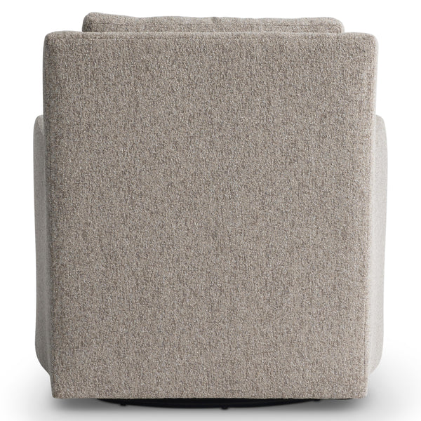 Bernhardt Ventura Beige Fabric Swivel Chair