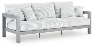 Hurley Park Outdoor Sofa with Cushion Gray