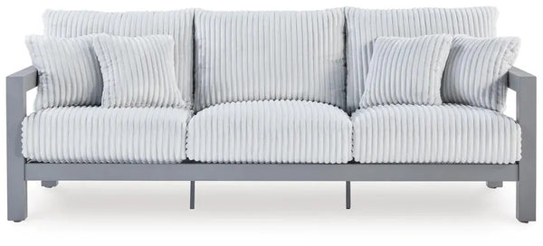 Hurley Park Outdoor Sofa with Cushion Gray