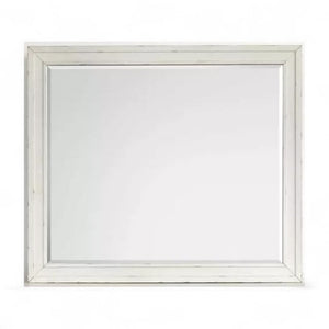 Magnussen Leila White Landscape Mirror