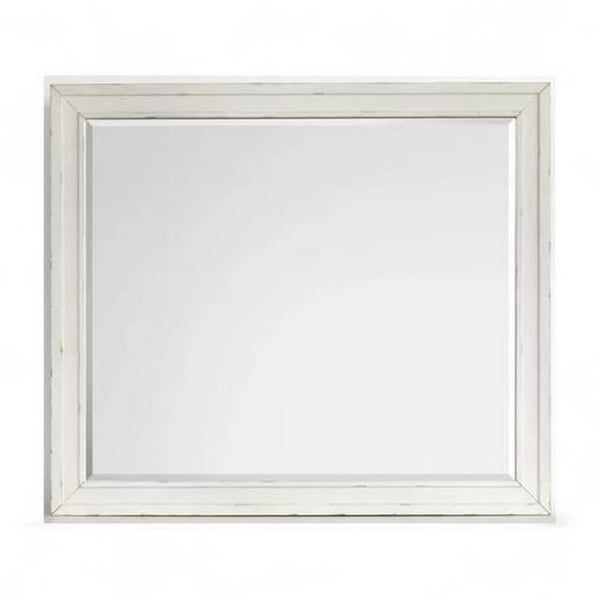 Magnussen Leila White Landscape Mirror