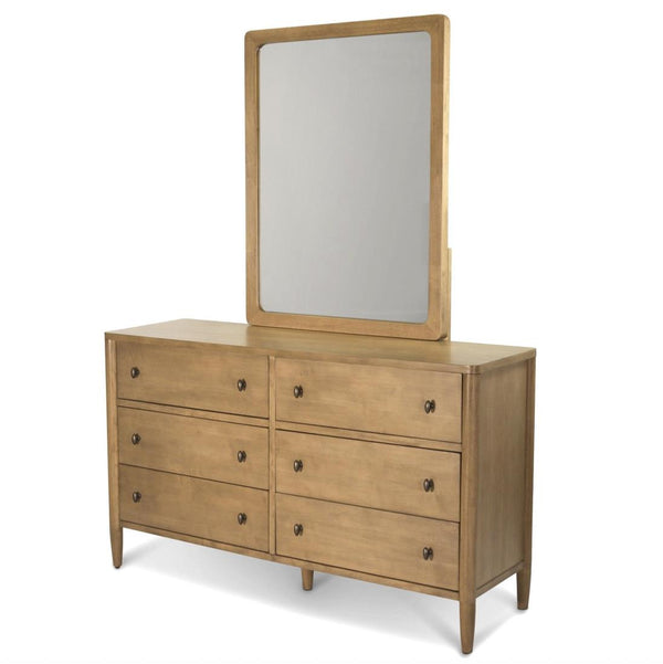 Seawinds Finn & Louise Chatham Warm Maple 6-Drawer Dresser