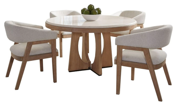 Parkerhouse Escape 54-Inch Round Natural Dining Table