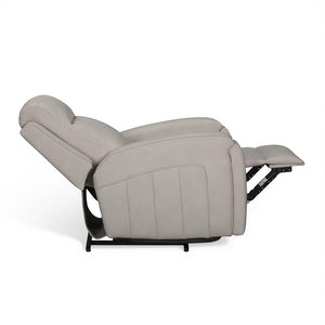 Parkerhouse Armstrong Fabric Poiwer Recliner with Heat, Massage & Auto-Glide Buffy Cream