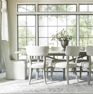 Bernhardt Albion Pewter Dining Side Chair