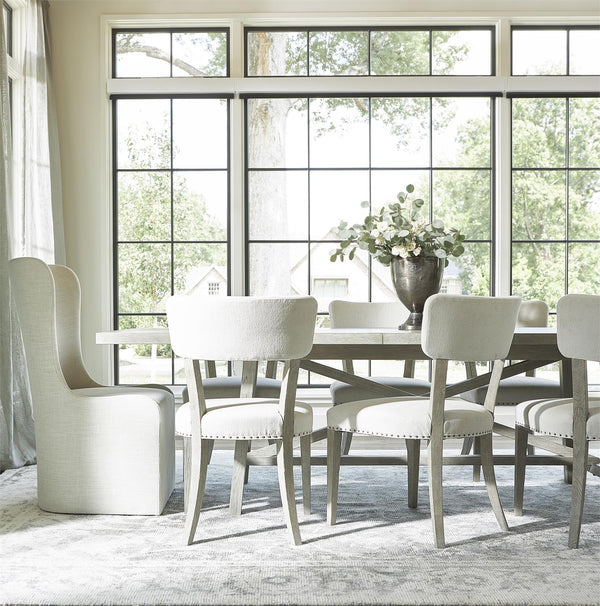 Bernhardt Albion Pewter Dining Side Chair