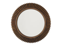 Ocean Club by Tommy Bahama Home Reflections Round Mirror in Bali Finish