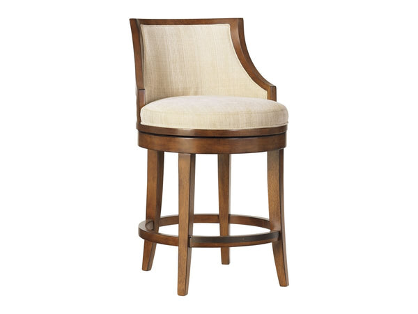 Tommy Bahama Home by Lexington Ocean Club Cabana Swivel Counter Stool
