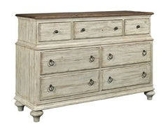 Kincaid Weatherford Cornsilk Wellington 7-Drawer Dresser