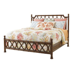 Bali Hai by Tommy Bahama Home Queen Rattan Bed