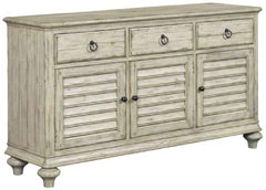 Kincaid Weatherford Cornsilk Hastings 3-Drawer 3-Door Buffet