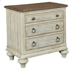 Kincaid Weatherford Cornsilk 3-Drawer Nightstand