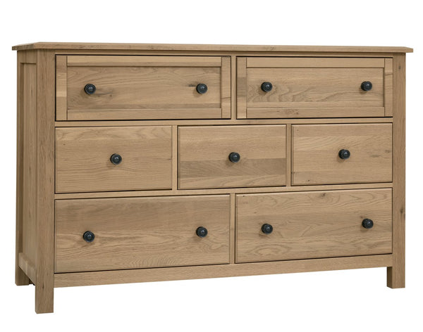 Vaughan-Bassett Custom Express Clear Oak 7-Drawer Dresser