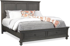 Aspenhome Oxford Peppercorn King Panel Headboard