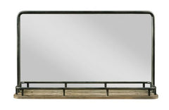 Kincaid Plank Road Westwood Beveled Glass Landscape Rectangular Mirror in Stone