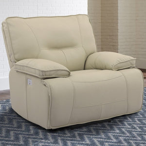 Parker House Spartacus Power Oversized Recliner with Usb & Power Headrest in Oyster