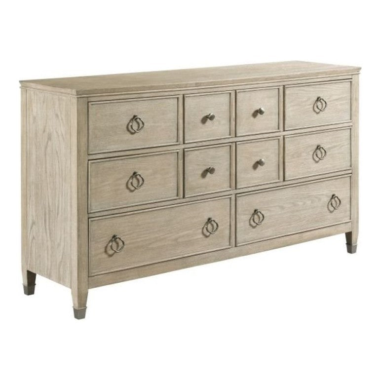 American Drew Vista Oyster Fremont 8-Drawer Dresser