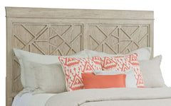 American Drew Vista Oyster Altamonte White Oak Queen Headboard
