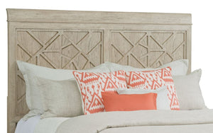 American Drew Vista Oyster Altamonte White Oak Queen Headboard