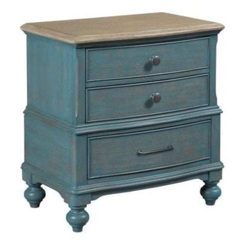 American Drew Litchfield Moray Denim Nightstand