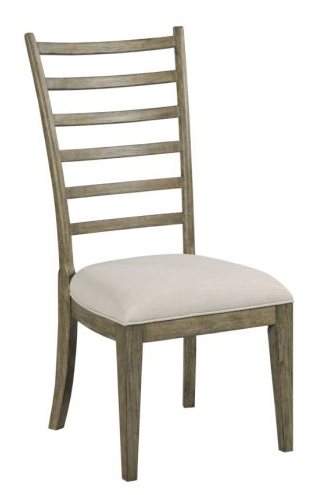 Kincaid Plank Road Oakley Side Chair in Stone