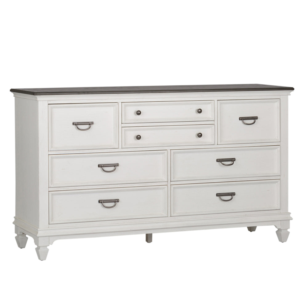 Liberty Furniture Allyson Park Wire Brushed White 8-Door Dresser