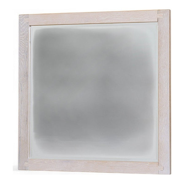 Vaughan Bassett Joinery White Oak Mirror