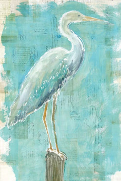 Lauren Galleries Coastal Egret I Wall Art