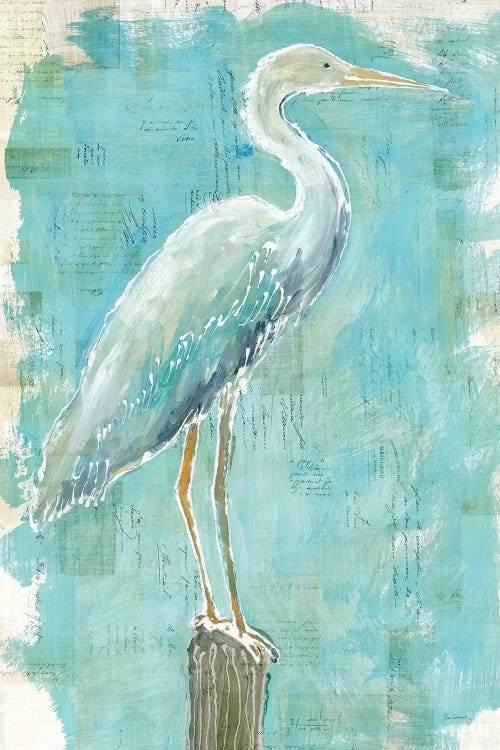 Lauren Galleries Coastal Egret I Wall Art