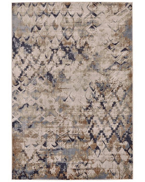 Feizy Cannes 2X3 Beige/Blue Rug