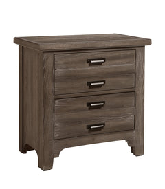 Vaughan-Bassett Bungalow Folkstone 2-Drawer Nightstand