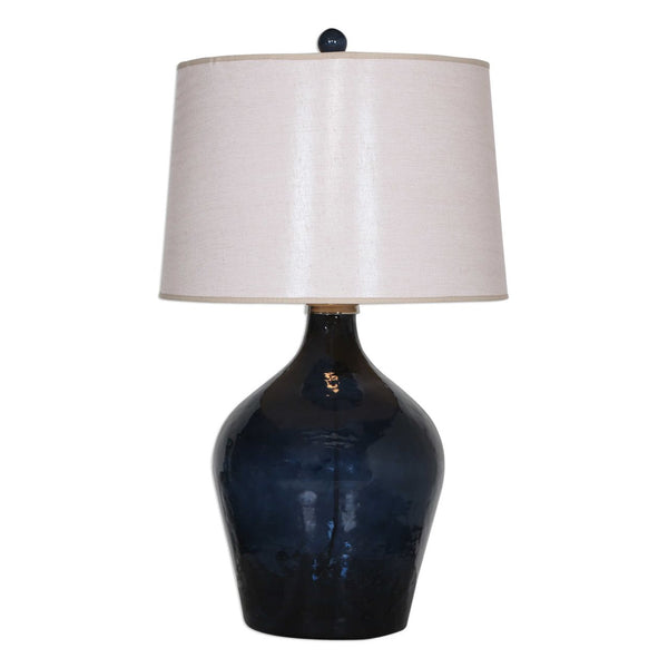 Uttermost Lamone Midnight Blue Table Lamp
