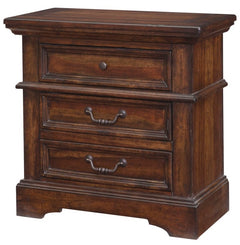 American Woodcrafters Stonebrook Nightstand Tabacco