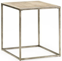 Hammary Modern Basics Gunmetal Rectangular End Table