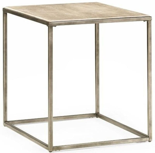 Hammary Modern Basics Gunmetal Rectangular End Table