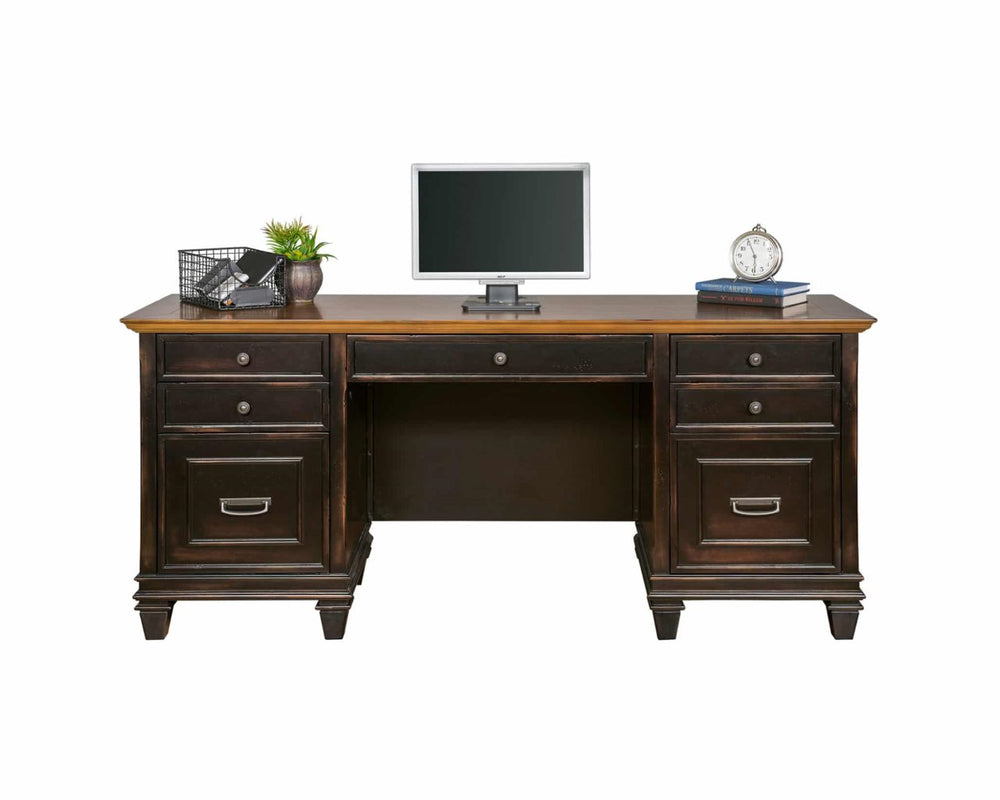 Martin Furniture Hartford Credenza Desk