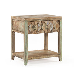 Home Trends Design Ibiza Vintage Reclaimed Teak Night Chest