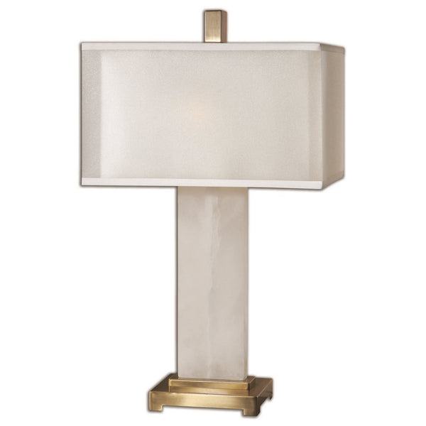 Uttermost Athanas White Table Lamp